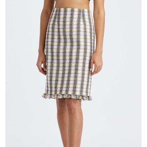 Oscar de la Renta
High-Rise Tweed Pencil Skirt